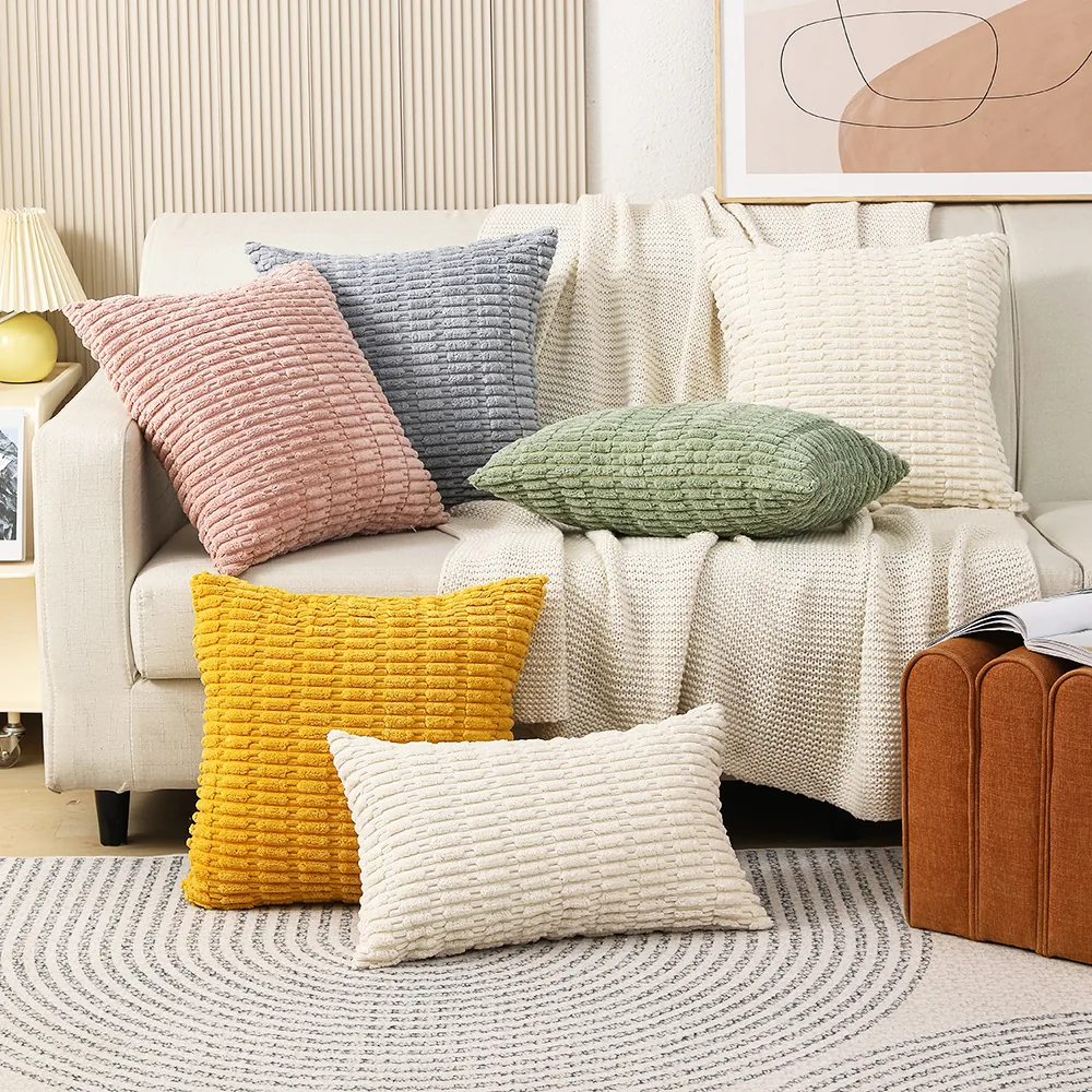 Neutral Sofa Pillow Collection wholesale OEM NH-C055 | Cushions by Noryvia Home